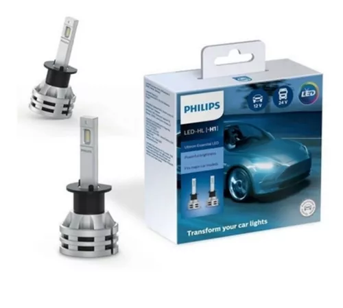 Lampara H7 Led Philips Essential 6500k Sup Cree