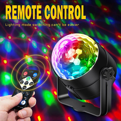 Luces De Discoteca Activadas Por Sonido, Luces Estroboscópic