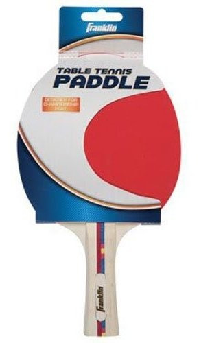 Franklin Sports Performance Table Tennis Paddle (rojo).