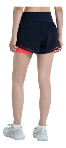 Short Mujer Under Armour Run Anywhere Short Negro
