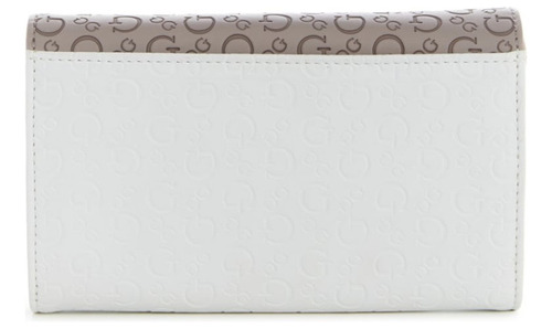 Imagen 2 de 3 de Billetera Porta Cel Guess Original Giana Taupe