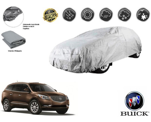 Funda Cubreauto Afelpada Premium Buick Enclave 3.6l 2013