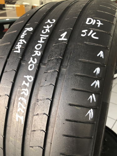 Pneu 275/40r20 Pirelli Pzero Run Flat 106w (usado) *1 (Usado)