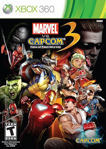 Ultimate Marvel Vs Capcom 3 Xbox 360 Original ( Semi Novo )