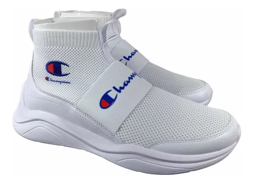 Tenis Champion Hombre Legend Hi Blanco Ca101590m Look Trendy