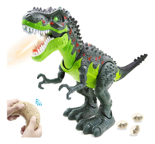 Dinosaurio T-rex De Control Remoto De 2.4 Ghz Para Niños