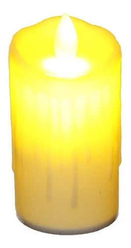 Imagem 3 de 10 de 2 Vela Eletronica Led Simula Luz Acesa Decoração Kit Bateria