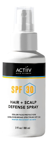 Actiiv Spf 30 Hair + Scalp Defense Spray, 3 Fl. Oz