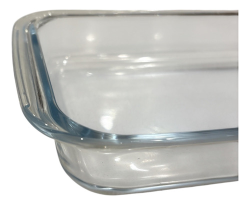 Bandeja De Horno Tipo Pyrex Vidrio Templado Transparente