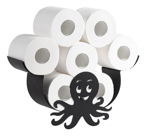 Suporte De Papel Higiênico De Polvo De Parede Decorativo