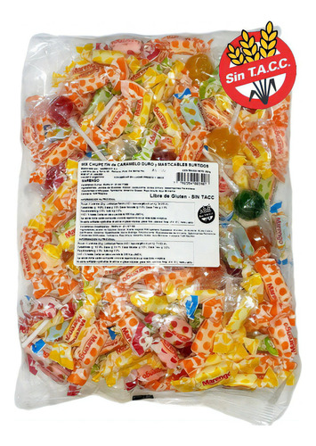 Mix De Chupetines Y Caramelos X520g