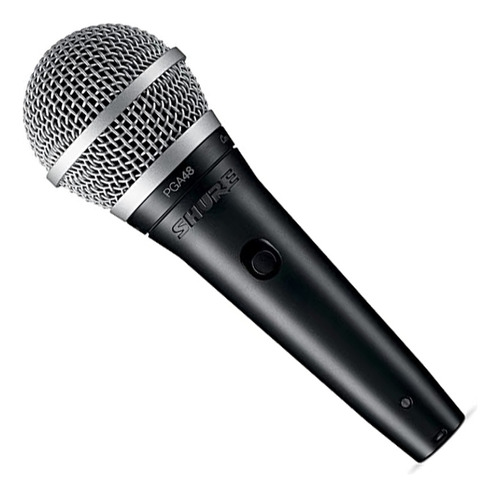 Microfono Shure Pga48 Dinamico Cardio Vocal Scable