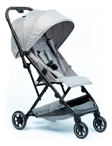 Carrinho de Bebe Passeio Portátil Mini Cinza Kikkaboo