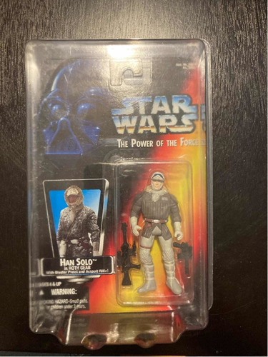 Star Wars Han Solo Potf Serie Roja Blister Protector