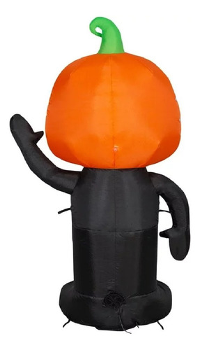 Inflable De Niño Calabaza Con Esqueleto-halloween Cellebrate