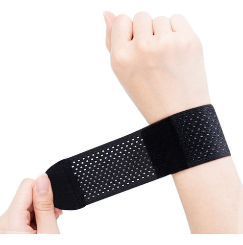 Par Polainas Munequeras Gym Elastic Crossfit Transpirables