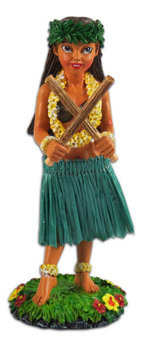 Kc Hawaii Poili Pilialoha Hula Girl Dashboard Doll