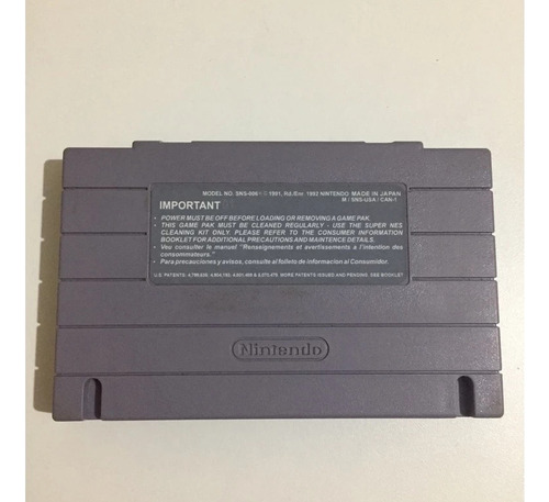 Cartucho Super Nintendo - Tin Star (Usado)