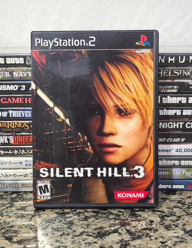 Silent Hill 3 Ps2 - Original - Americano - Capa Reimpressa