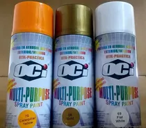 Comprar Pinturas En Spray Oci Blanco, Dorado, Amarillo Caterpillar
