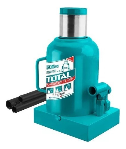 Gato Botella 50t Para Camiones Y Gandolas Pesados Total Tool