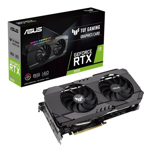 Imagen 5 de 5 de Placa de video Nvidia Asus TUF Gaming GeForce RTX 30 Series RTX 3050 TUF-RTX3050-08G-GAMING 8GB
