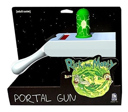 Rick Y Morty Exclusivos Chrome Portal Gun Collectible Toys