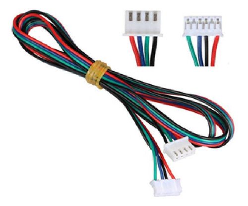 Cable 0.7mt Para Nema 17 Conector Xh2.54 Compatible Makerpar