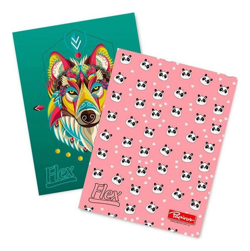 Cuaderno 48 Hojas Lisas Engrapado Papiros Flex