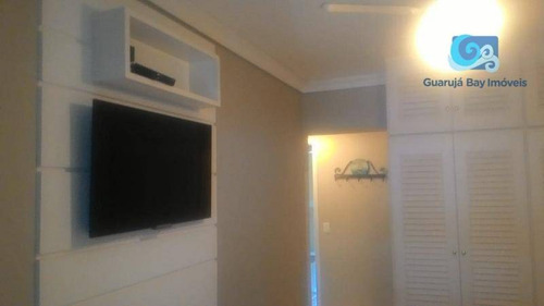 Imagem 13 de 30 de Sorocotuba Apartamento À Venda Condomínio Sorocotuba Praia Do Pernambuco - Guarujá - Ap4690