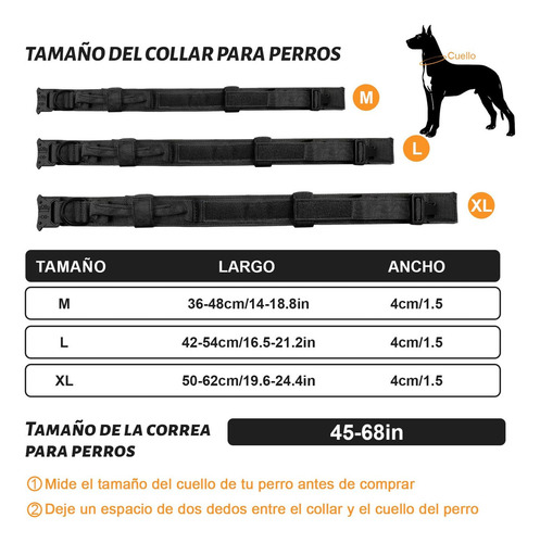 Coleira E Corda Para Cães Médios E Grandes