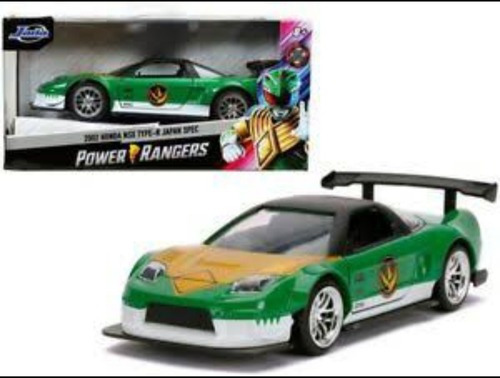 Carro En Miniatura Honda Nsx Type R 1:32 Color Verde Oscuro