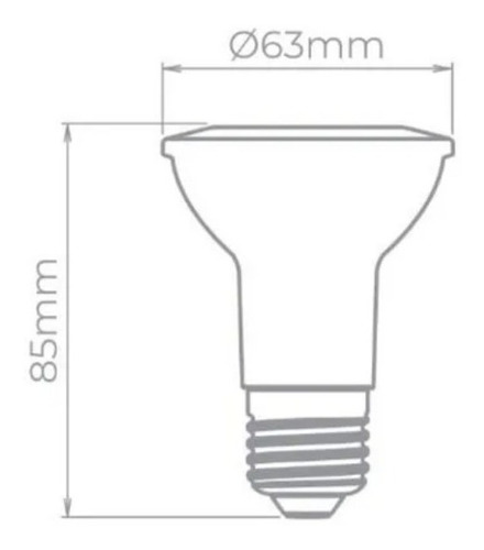 Lampada Par 20 Stella 5,5w 4000k 475lm Irc95 Sth20020/40