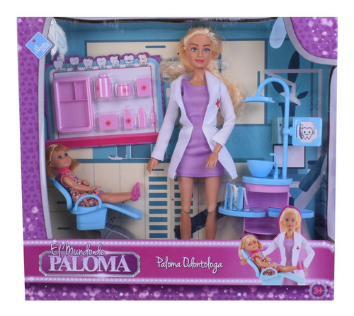 Muñeca Paloma Doctora El Duende Azul Full