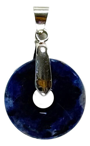 Collar Dije Donis Cristal Gemoterapia Sanación Místico Hkt Sodalita