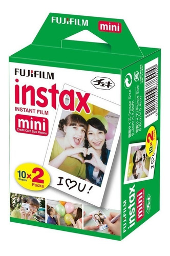 Imagem 3 de 3 de Filme P/ Instax Mini 9 8 7s 90 70 Pack Com 20 Fotos