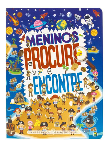 PROCURE E ENCONTRE - MENINOS, de Dreamland Publications. Editora TODOLIVRO DISTRIBUIDORA LTDA, capa mole em português, 2023