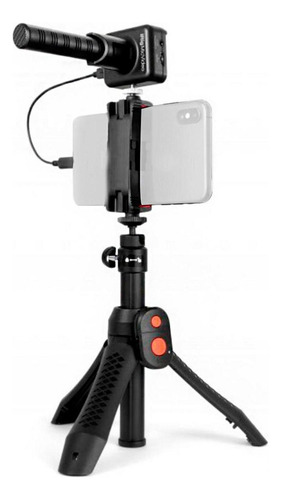 Paquete Grabación Irig Mic Video Bundle Ik Multimedia Color Negro