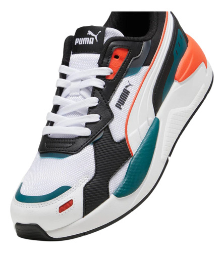 Tenis Puma X Ray 3 Hombre Unisex - 39906404 Blanco/multicolor Retro Moda Urbana Sneakers Cómodos