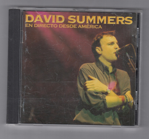 David Summers En Directo Desde America Cd Original  Qqf. Mz