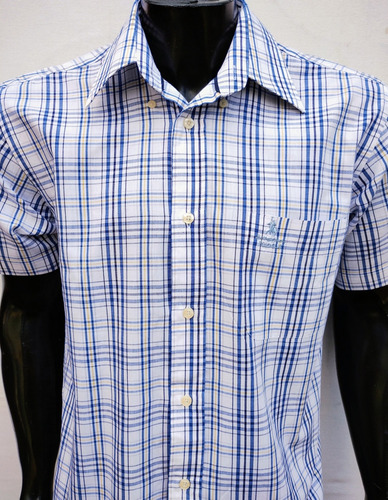 Camisa Polo Royal Contry Manga Corta Talle 38/40 Amplio 