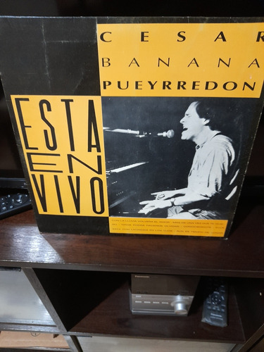  Disco Vinilo Cesar Banana Pueyrredon Esta En Vivo 