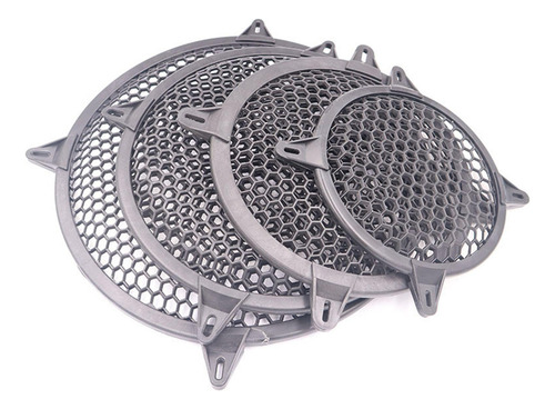 Negro 8'' Car Speaker Covers Grills Home Audio Decorativo