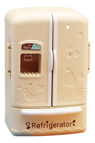 Refrigerador De Doble Puerta En Miniatura Para Casa De