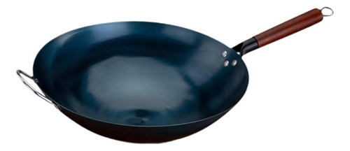Wok Antiadherente, Sartén Wok, Salteado, 38cm Con Orejas