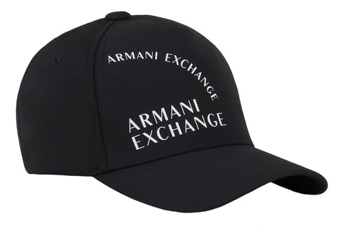 Excelente Gorra Negra Armani Exchange Ax Para Hombre