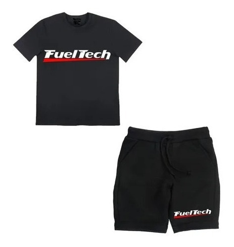 Kit Camiseta E Bermuda Fultech Promocao