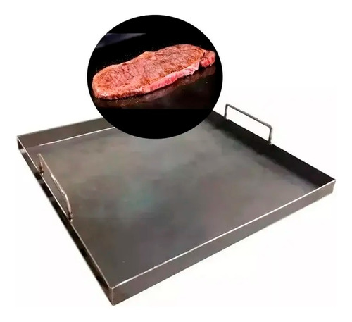 Plancha Churrasquera 45 X 45 Fierro 5mm