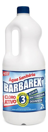 Água Sanitária Barbarex Frasco 2l