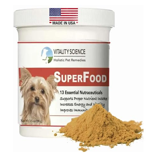 Super Food For Dogs - Multi-vitamin Y Suplemento Tgj21
